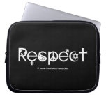 Coexist With Respect laptop sleeves