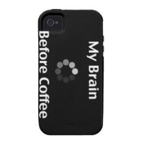 Coffe Humor onI phone 4 case Case-Mate iPhone 4 Case