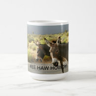 Coffe Mug with Donkey Photo