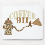 Coffee 911 mouse pads