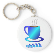 Coffee ahhhh keychain