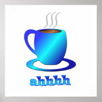 Coffee ahhhh print