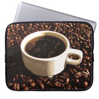 Coffee and Beans Laptop Sleeves