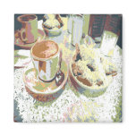 Coffee and Bignets New Orleans Cafe Aulait Donuts magnets