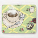 Coffee and chocolate mousepad mousepad