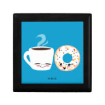 Coffee and Doughnut Pals Jewelry Boxes