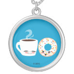 Coffee and Doughnut Pals Pendants