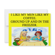 coffee and men invitations