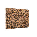 Coffee Background Stretched Canvas Prints