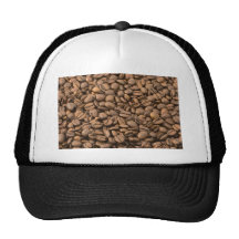 Coffee Background Trucker Hats