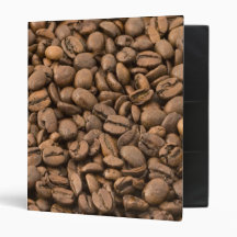 Coffee Background Vinyl Binder