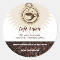 Coffee Bar Promotional Sticker