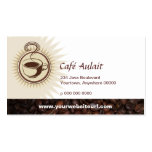 Coffee Bar Rewards Business Card