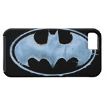 Coffee Bat Symbol - Blue iPhone 5 Covers