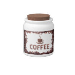 Coffee Bean Candy Jar