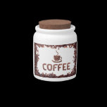 Coffee Bean Candy Jar candy jars