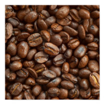 Coffee Bean Poster posters by liliana_lupin Coffee Bean Poster posters