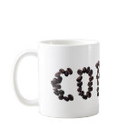 Coffee Bean Text Mug