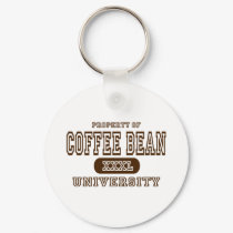 Coffee Bean University keychains by universityshirts Coffee Bean University keychains