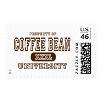 Coffee Bean University postage by universityshirts Coffee Bean University postage