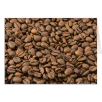 Coffee Beans Greeting Cards