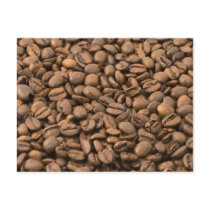 Coffee Beans Postcard