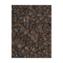 Coffee beans postcards