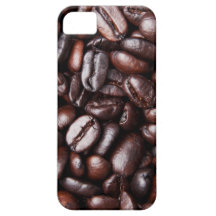 Coffee Beans - whole light and dark roasted iPhone 5 Covers