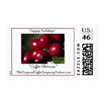 Coffee Berries Postage Stamps by tocco1 Coffee Berries Postage Stamps
