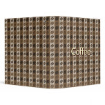 Coffee Vinyl Binders