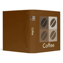 Coffee 3 Ring Binder