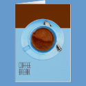 Coffee Break Card by floatinglemons Coffee Break Card