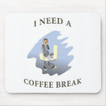 coffee break mouse pads