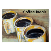 Coffee Break Note Cards