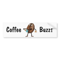 Coffee Buzz Bumper Sticker
