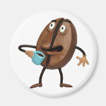 Coffee Buzz Magnet