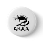 Coffee C8H10N4O2 Button