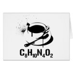 Coffee C8H10N4O2 cards