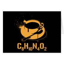 Coffee C8H10N4O2 Card