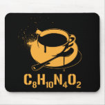 Coffee C8H10N4O2 Mouse Pads