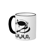 Coffee C8H10N4O2 Mug