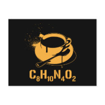 Coffee C8H10N4O2 Post Cards