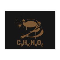 Coffee C8H10N4O2 postcards by strk3 Coffee C8H10N4O2 postcards
