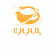 Coffee C8H10N4O2 t-shirts
