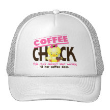 Coffee Chick 3 Mesh Hats