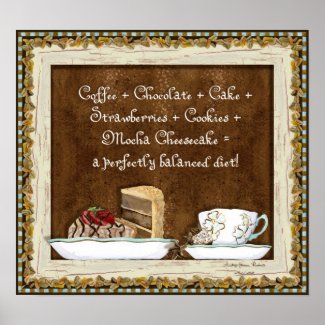 Coffee & Chocolate, Audrey Jeanne Roberts print