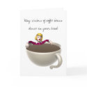 Coffee Christmas Card by magnetic Coffee Christmas Card