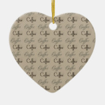 Coffee Christmas Ornament