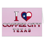 Coffee City, Texas Card