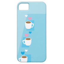 Coffee club group gathering of coffees iPhone 5 covers